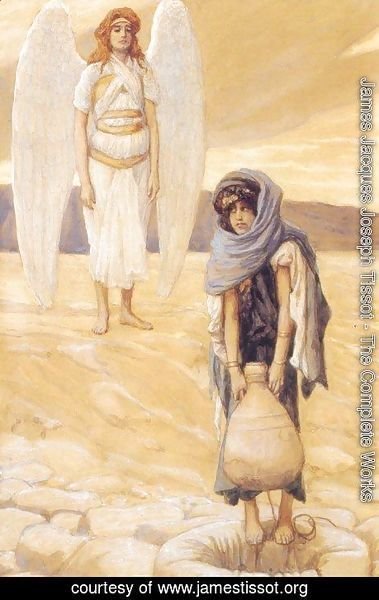 Hagar and the Angel in the Desert 1896-1900