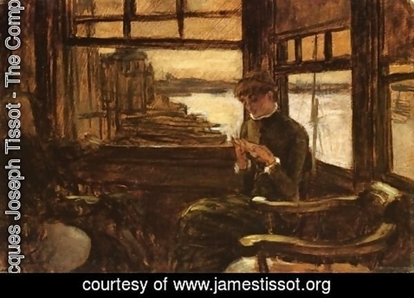 James Jacques Joseph Tissot - The Departure: Study for the Prodigal Son