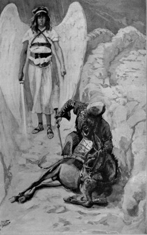 James Jacques Joseph Tissot - Balaam and the Ass, as in Numbers