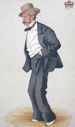 James Jacques Joseph Tissot - Caricature of Thomas Egerton, 2nd Earl of Wilton
