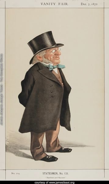 Statesmen No.1310 Caricature of Sir Francis Goldsmid M.P.