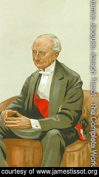 Caricature of Admiral Sir Hastings Reginald Yelverton