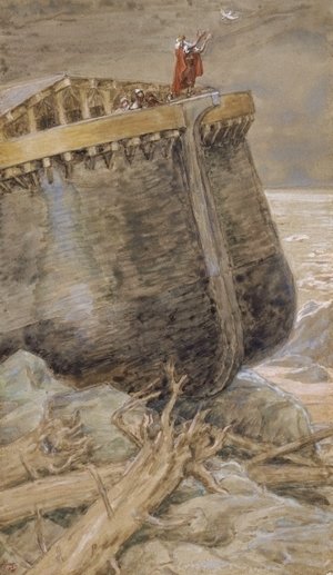 James Jacques Joseph Tissot - The Dove Returns to Noah
