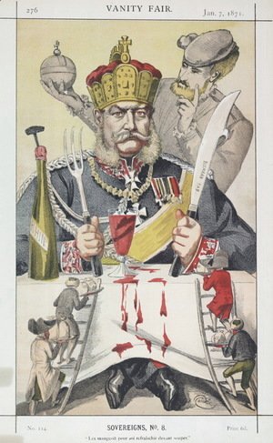 Sovereigns No.80 Caricature of The King of Prussi