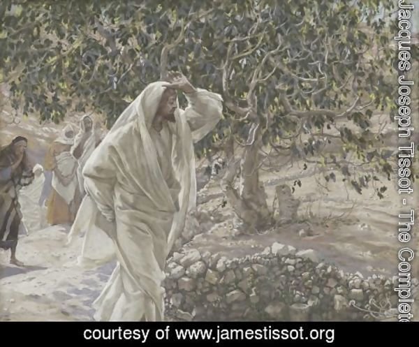 James Jacques Joseph Tissot - The Accursed Fig Tree