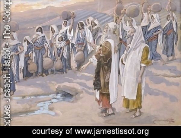 Moses Smiteth the Rock in the Desert