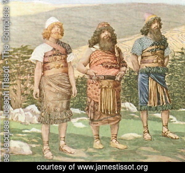 James Jacques Joseph Tissot - Shem, Ham and Japheth