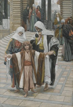 James Jacques Joseph Tissot - Jesus Found in the Temple