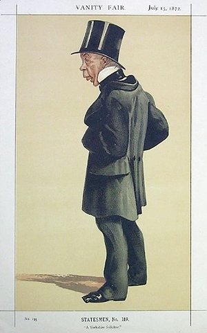 James Jacques Joseph Tissot - Caricature of Mr George Leeman M.P.