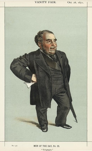 James Jacques Joseph Tissot - Caricature of John Pender