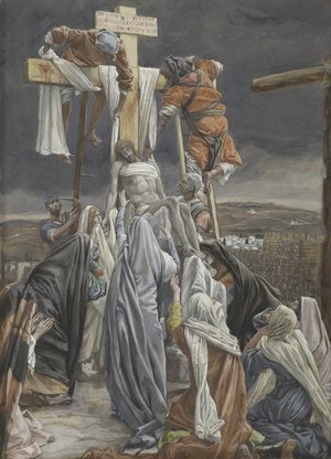 The Descent from the Cross, illustration for 'The Life of Christ'