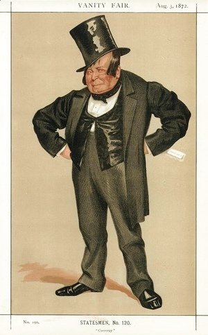 James Jacques Joseph Tissot - Caricature of James Delahunty M.P.