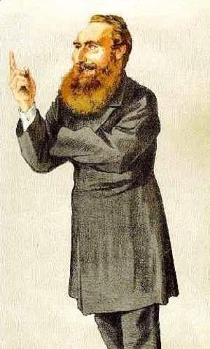 James Jacques Joseph Tissot - Caricature of Anthony John Mundella