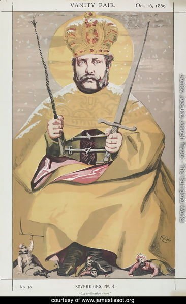 Sovereigns No.40 Caricature of Alexander II of Russia