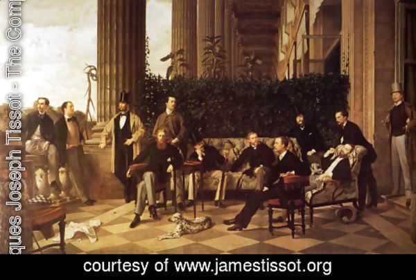 James Jacques Joseph Tissot - The Circle Of The Rue Royale