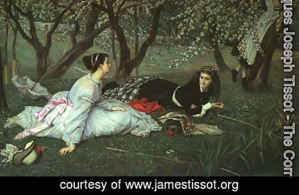 James Jacques Joseph Tissot - Le Printemps (Spring) 1865