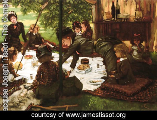 James Jacques Joseph Tissot - Children's Party