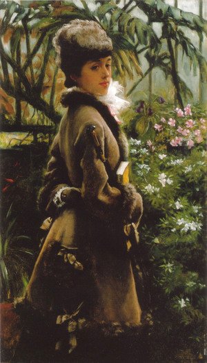 James Jacques Joseph Tissot - In the Greenhouse