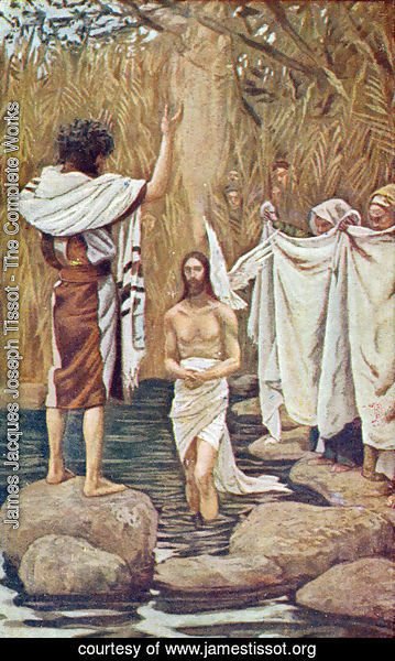 James Jacques Joseph Tissot - Baptism of Jesus