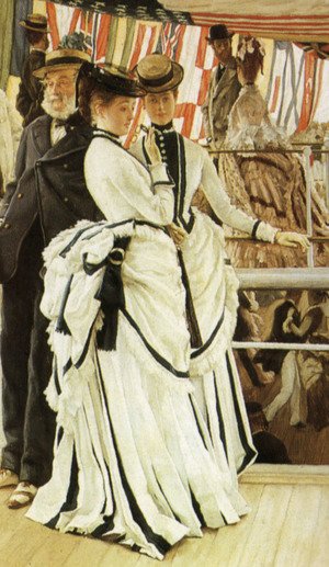 The Ball on Shipboard (detail)