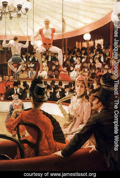James Jacques Joseph Tissot - Women of Paris, The Circus Lover