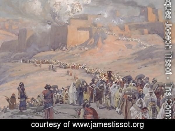 James Jacques Joseph Tissot - The Flight of the Prisoners