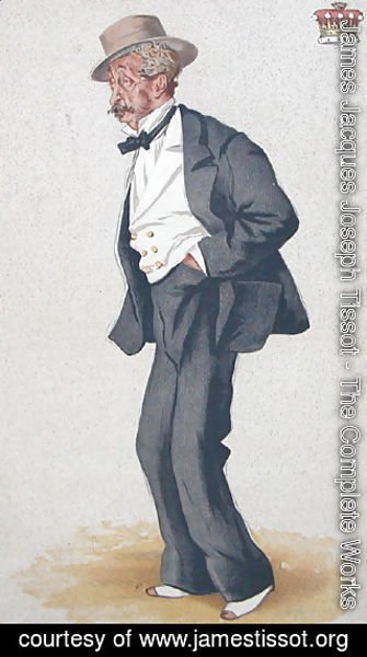 Caricature of Thomas Egerton, 2nd Earl of Wilton