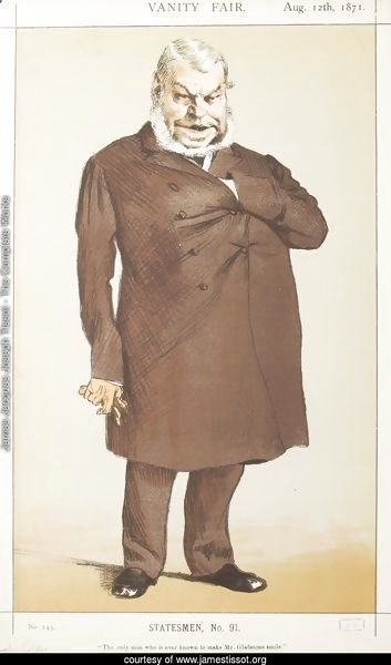 Statesmen No.910 Caricature of Mr John Locke M.P.