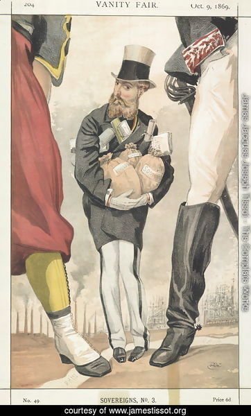 Sovereigns No.30 Caricature of Leopold II of the Belgians