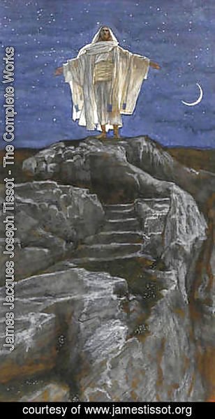 James Jacques Joseph Tissot - Jesus Goes Up Alone onto a Mountain to Pray
