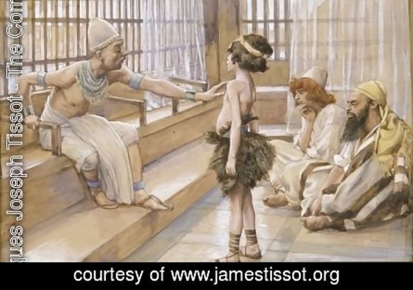 James Jacques Joseph Tissot - Joseph Sold Into Egypt