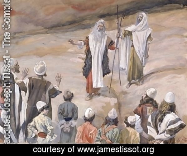 Moses Forbids the People to Follow Him