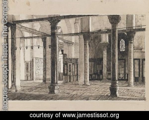 James Jacques Joseph Tissot - Transept of the Mosque of El Aksa