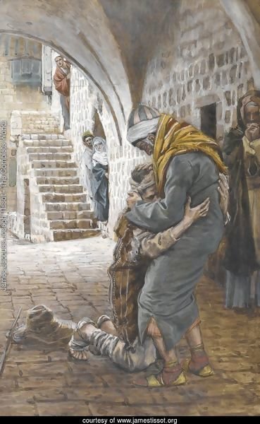 The Return of the Prodigal Son, illustration for 'The Life of Christ'