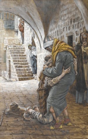 James Jacques Joseph Tissot - The Return of the Prodigal Son, illustration for 'The Life of Christ'