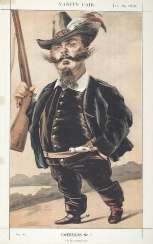 James Jacques Joseph Tissot - Sovereigns No.70 Caricature of M Victor Emmanuel II of Italy