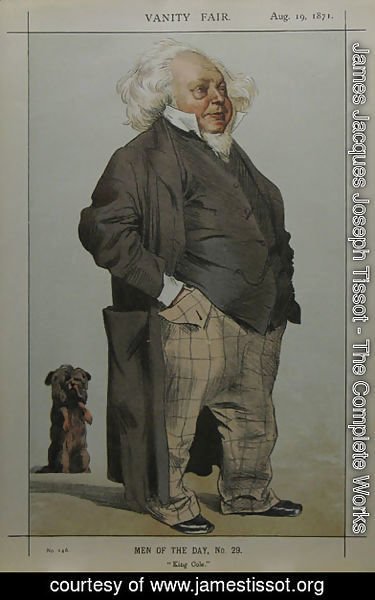Caricature of Henry Cole