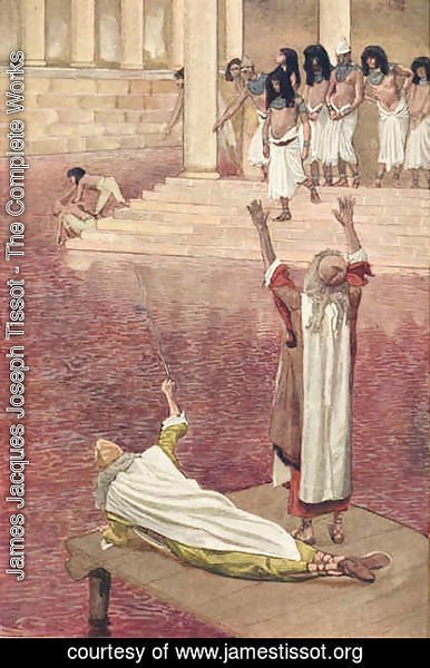 James Jacques Joseph Tissot - Water Is Changed into Blood