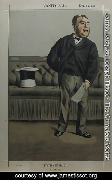 Caricature of George Cavendish Bentinck