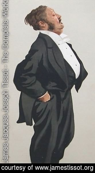 James Jacques Joseph Tissot - Caricature of Mr Lionel Lawson
