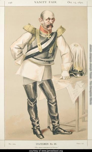 Statesmen No.660 Caricature of Count von Bismarck Schoenausen