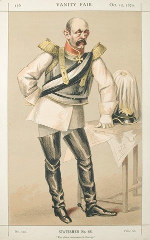 James Jacques Joseph Tissot - Statesmen No.660 Caricature of Count von Bismarck Schoenausen