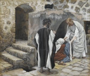 The Healing of Peter's Mother-in-law (La guerison de la belle-mere de Pierre