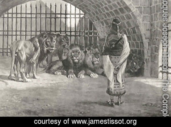 James Jacques Joseph Tissot - Daniel in the Lion's