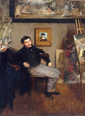 James Jacques Joseph Tissot - Portrait of James Tissot