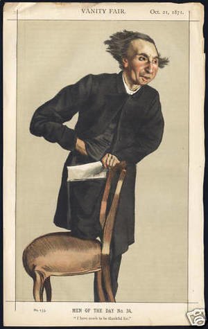 James Jacques Joseph Tissot - Caricature of Charles Voysey