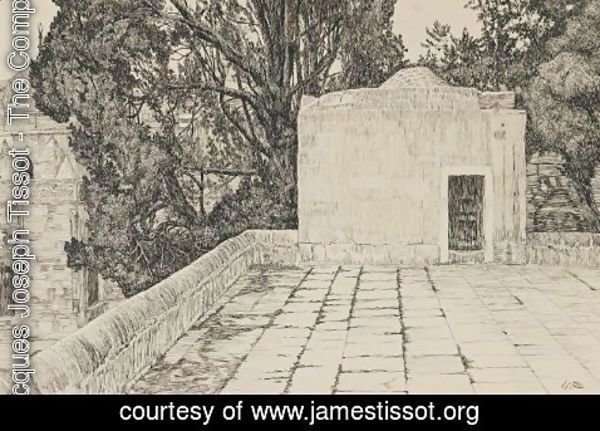 James Jacques Joseph Tissot - A Corner of the Haram
