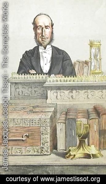 James Jacques Joseph Tissot - Caricature of John George Dodson M.P.