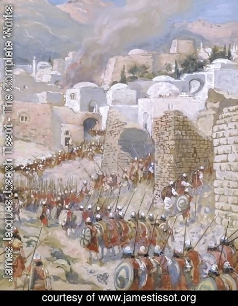 James Jacques Joseph Tissot - The Taking of Jericho