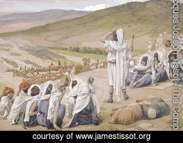 James Jacques Joseph Tissot - Jacob Sees Esau Coming to Meet Him